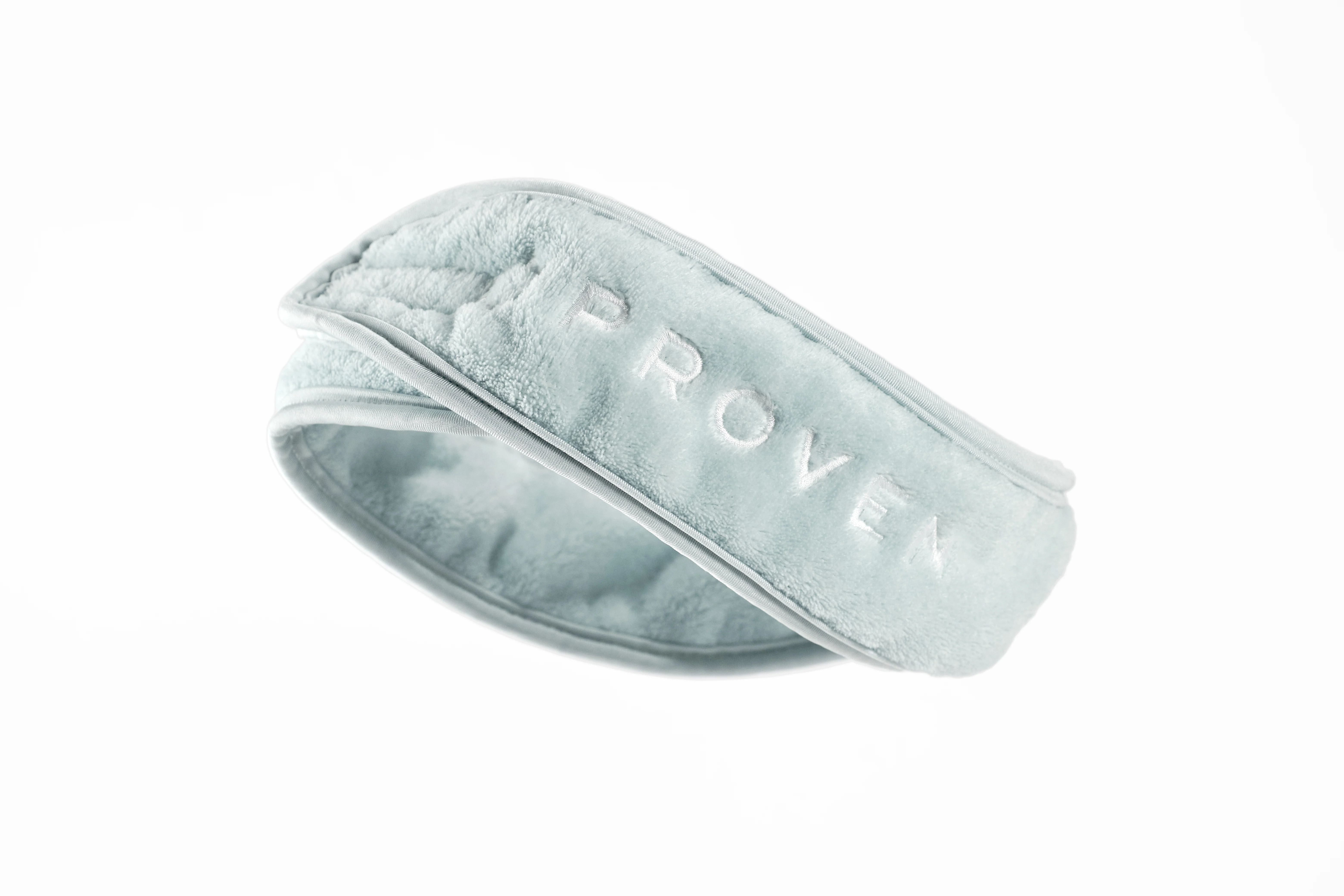 Microfiber Spa Headband and Satin Pouch - Image 4